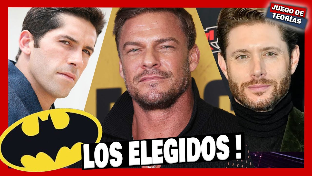 Los 3 FAVORITOS Para Interpretar a Batman en el NUEVO Universo DC