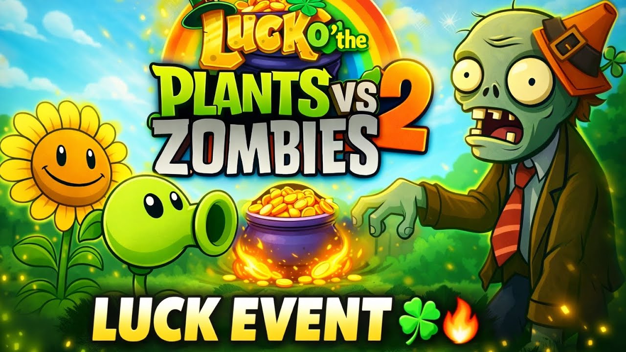 Luck'O the Zombie | Level 5 & 6 | Plants Vs Zombies 2