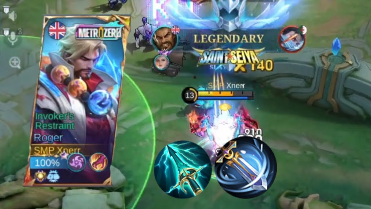 Roger Goes BEAST MODE! 🔥 Insane Gameplay MLBB