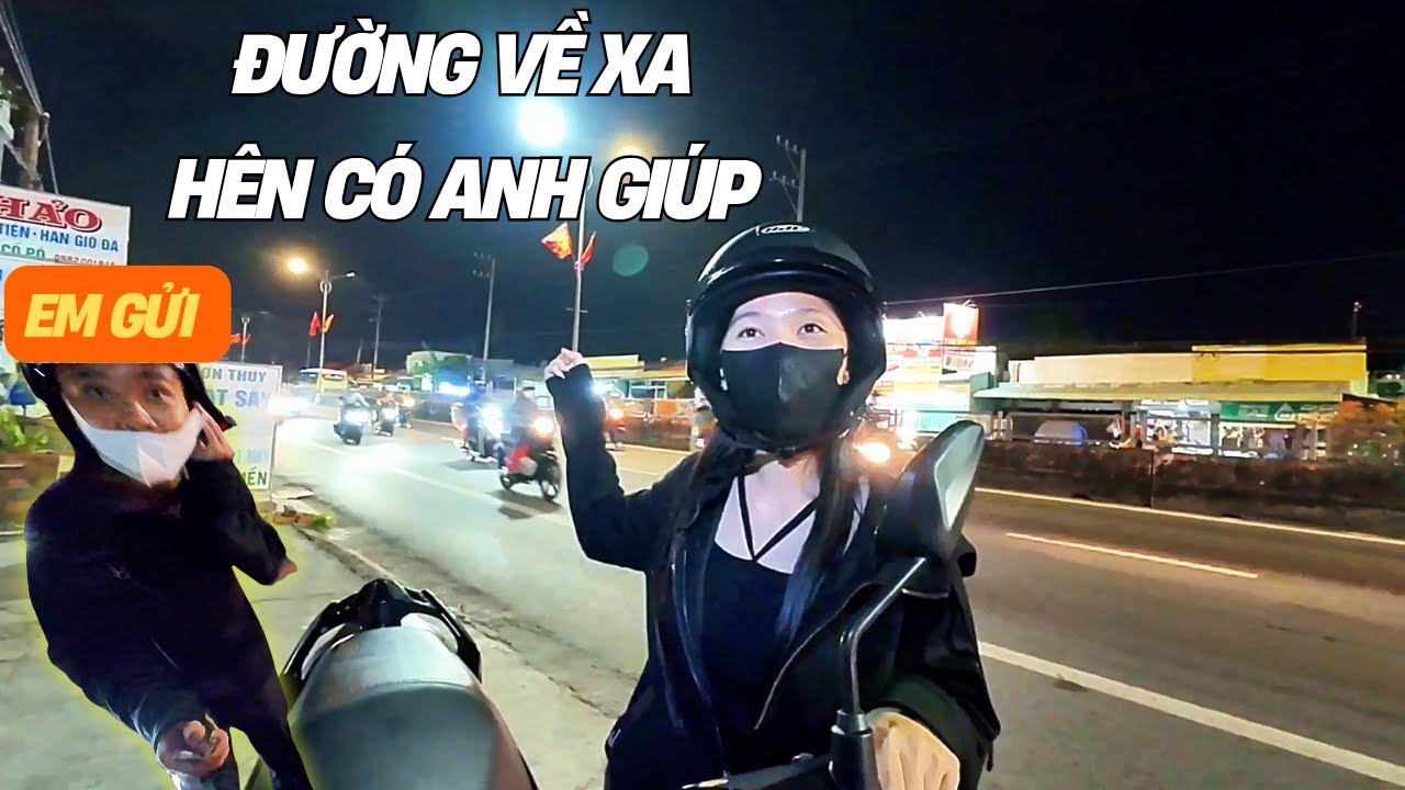 Đang về quê ăn lễ xe hư giữa đường không biết phải làm sao? đang lo lắng thì được giúp mừng quá