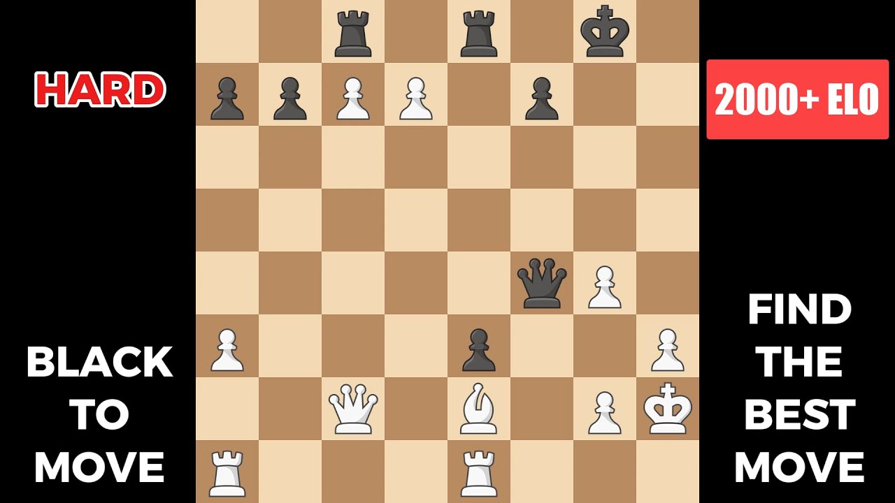 10 HARD CHESS Puzzles | Daily Chess Puzzles for Beginners to Build Tactics and Confidence