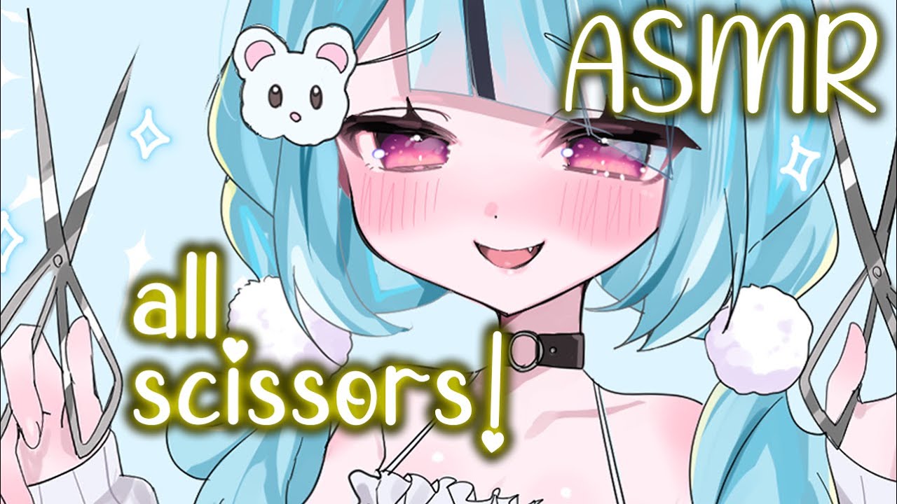 【ASMR】Let's Cut it All Off~ 100% Scissor Sounds to Knock You Out ✨✂