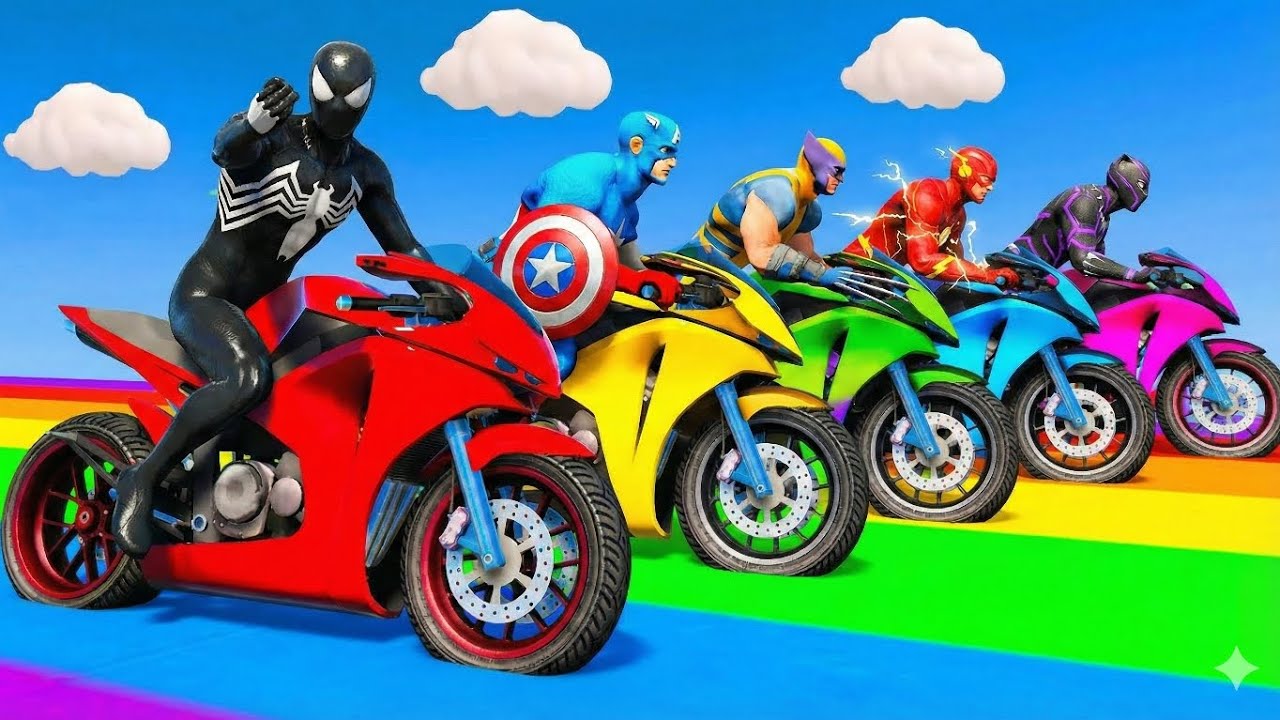الرجل العنكبوت انقاذ باتمان Spider-Man Rescue batman vs iron man vs venom funny Game GTA 5 superhero