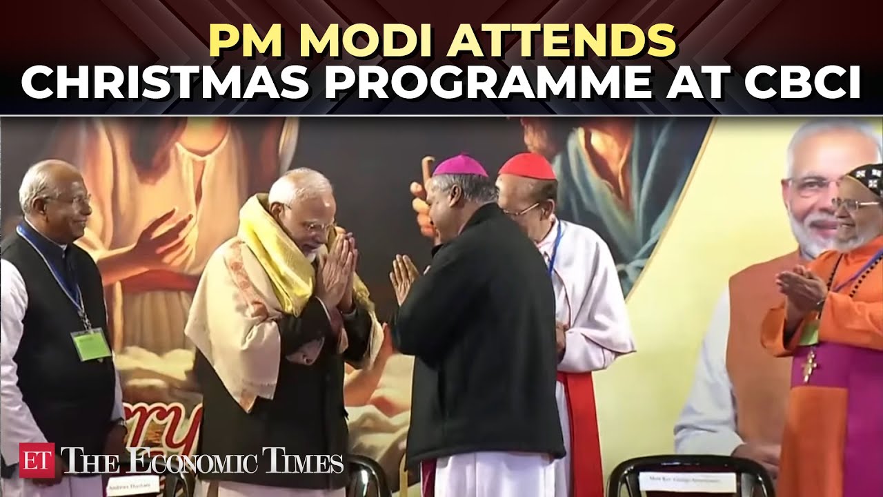 PM Modi attends Christmas programme hosted by Catholic Bishops' Conference of India
