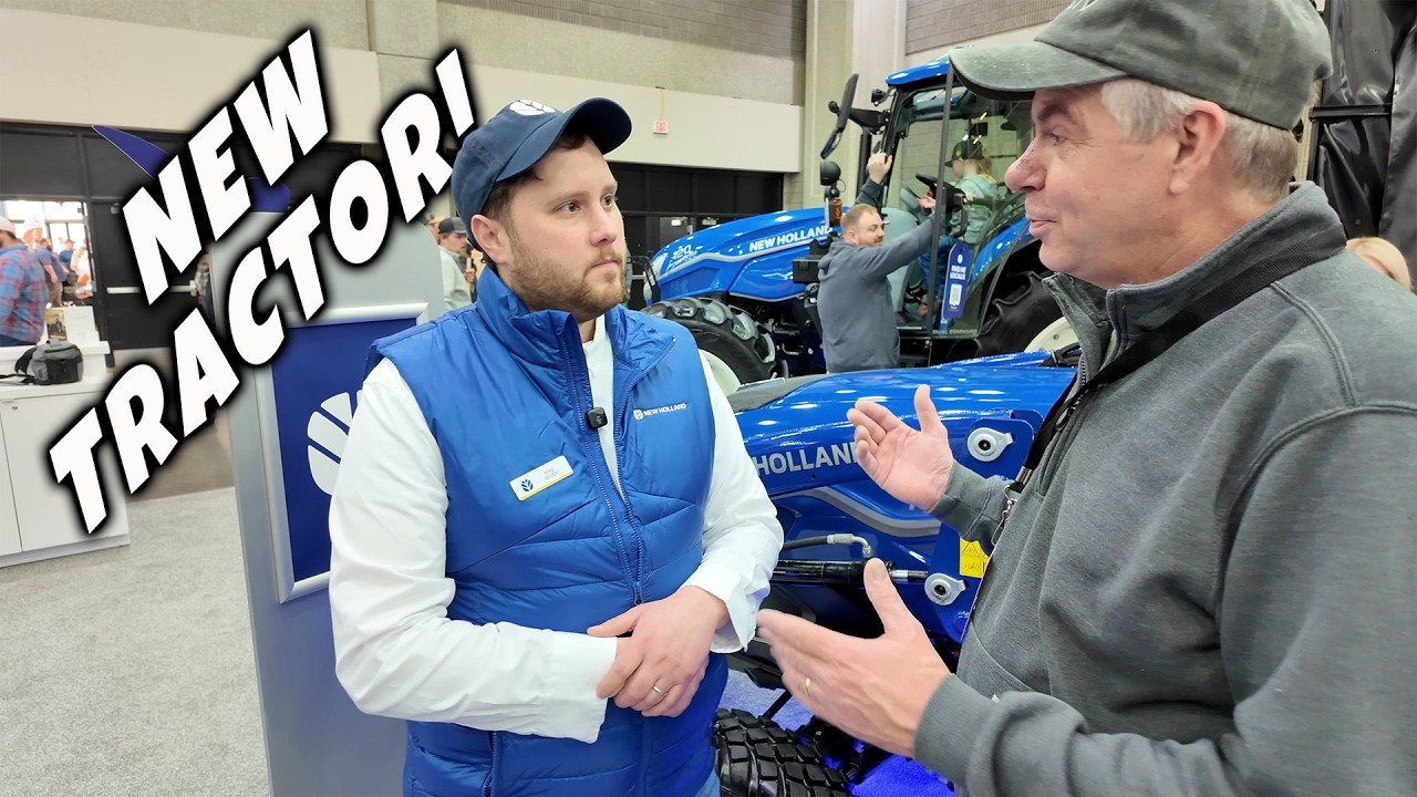 Этот новый компактный трактор может вам подойти! Тракторы New Holland Workmaster серий 35C и 40C.