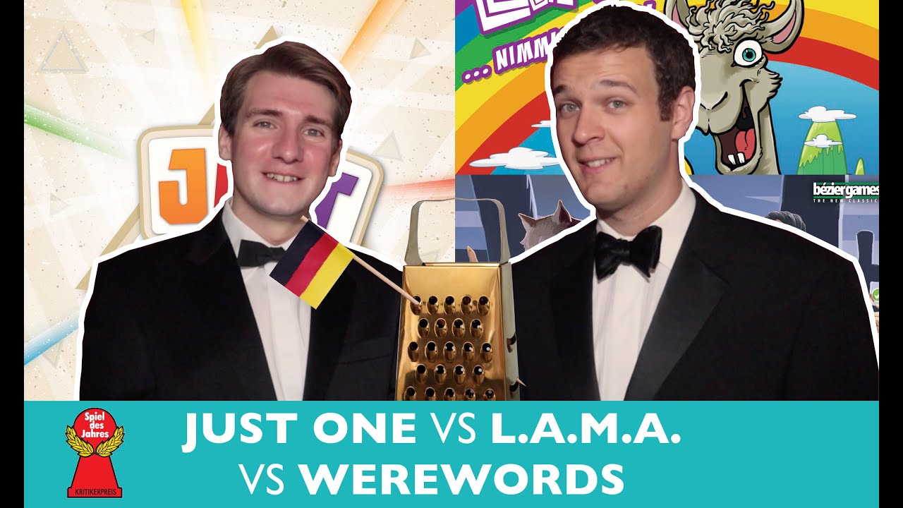 Which is Greater? Episode 22: Just One vs Lama vs Werewords