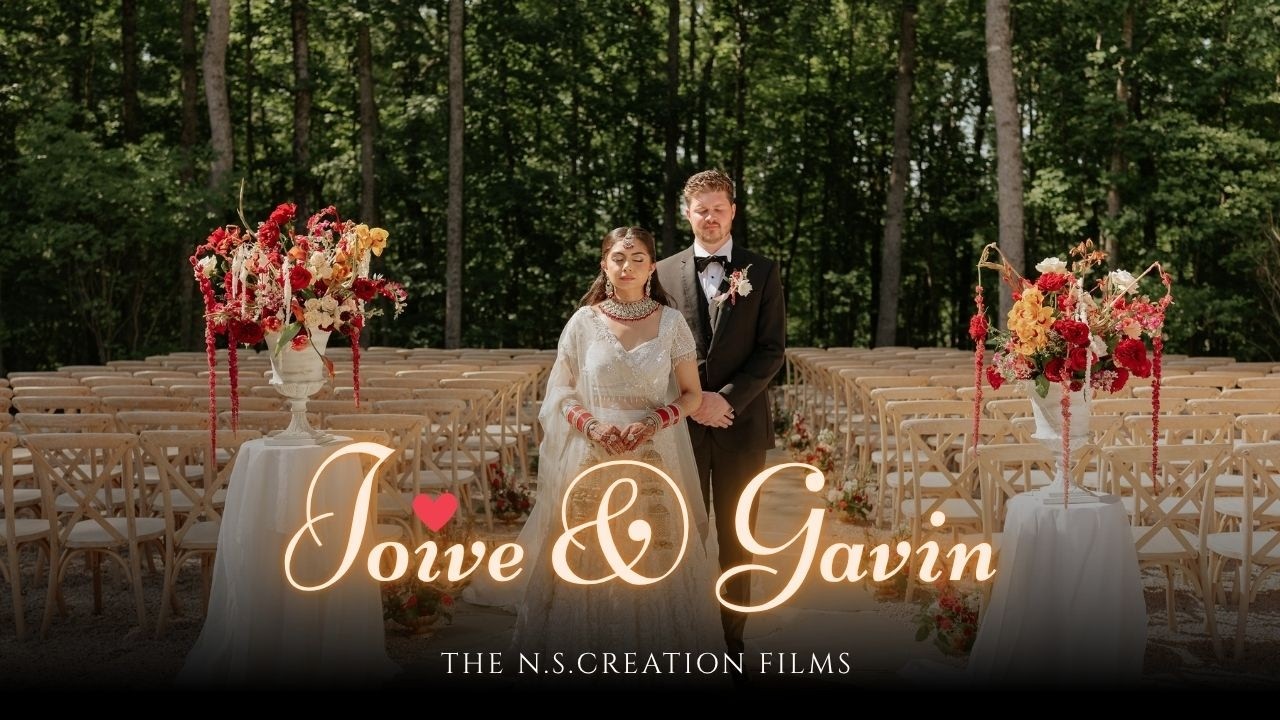 Jovie & Gavin Raleigh North Carolina Wedding Sneak Peek THE N.S.CREATION FILMS