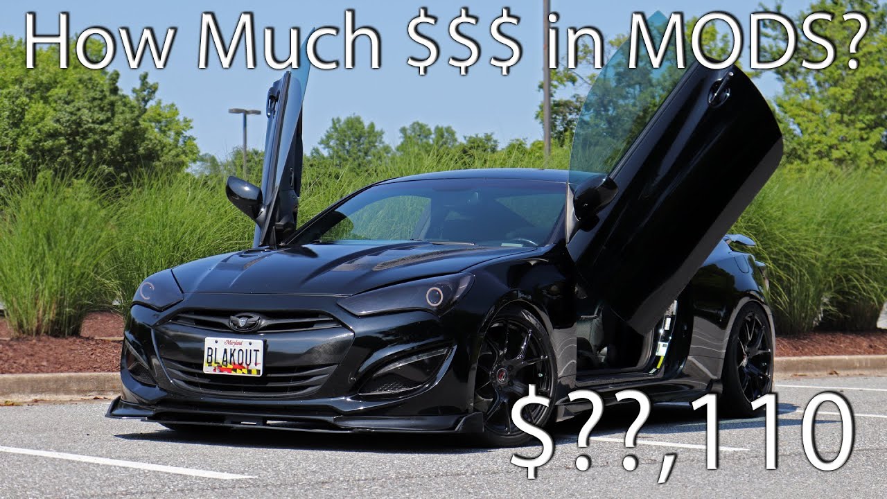 How much have I spent so far?? - Genesis Coupe