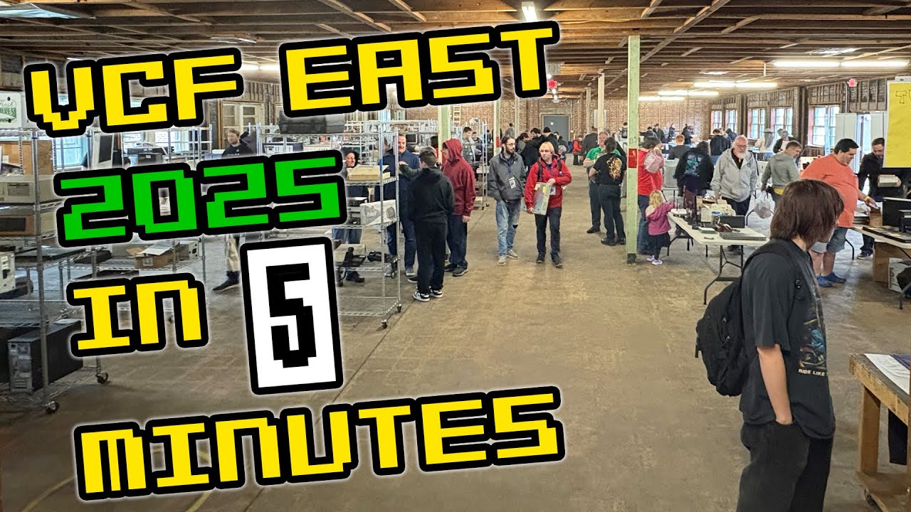 5 minutes of VCF East 2025 Retro Goodness!