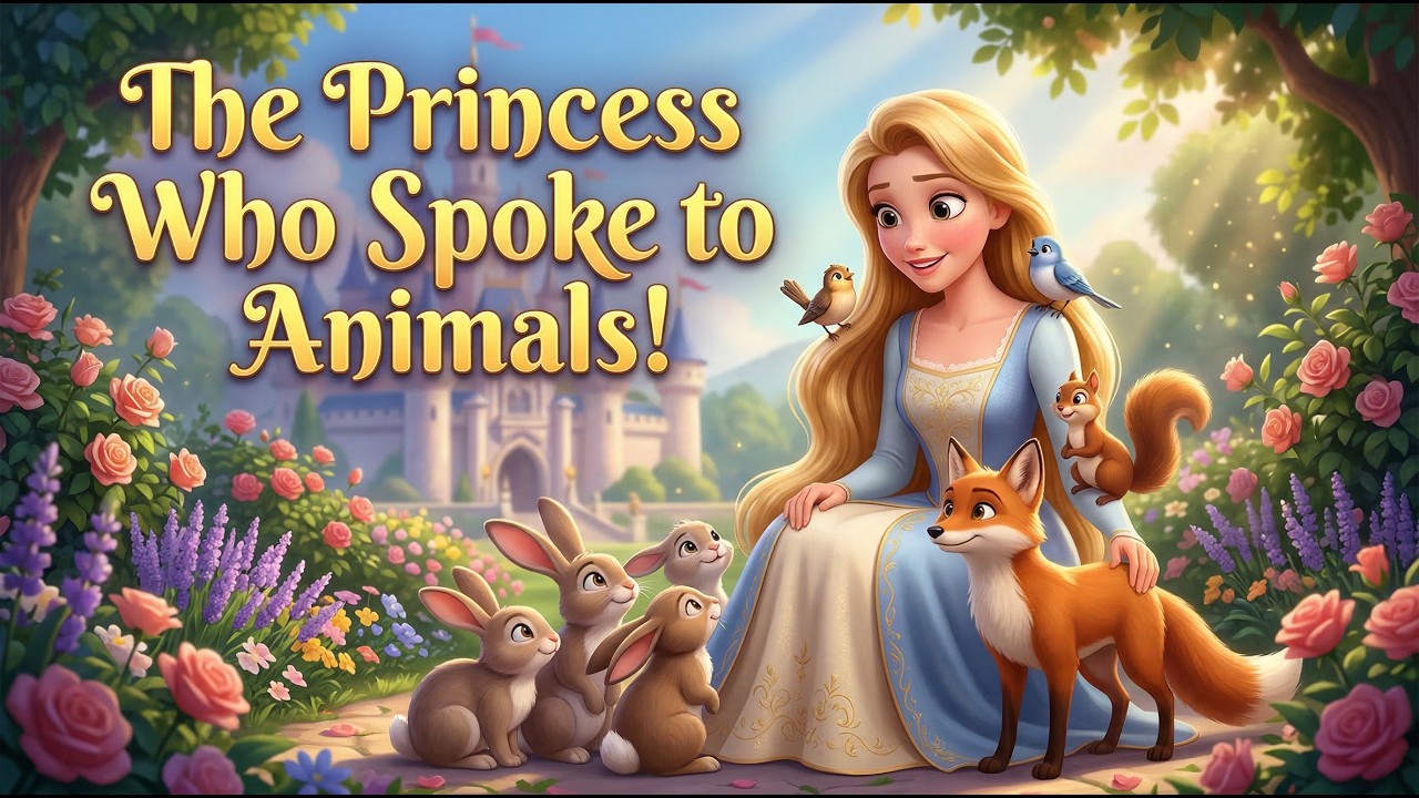 The Princess Who Spoke to Animals | Learn English Through Story | Speaking & Listening Practice