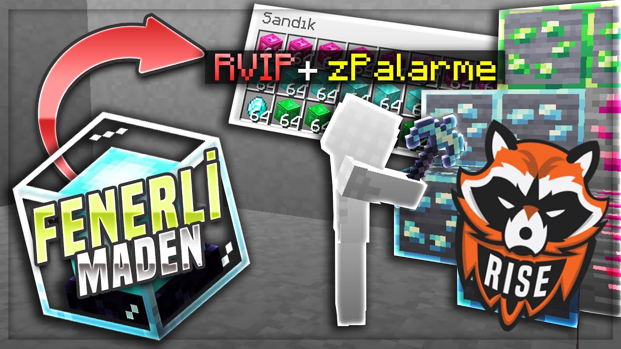 🔥 FENERLİ MADEN İLE 1 SAATTE 4 MİLYON DİNAR ??  Survival Ametist -minecraft craftrise