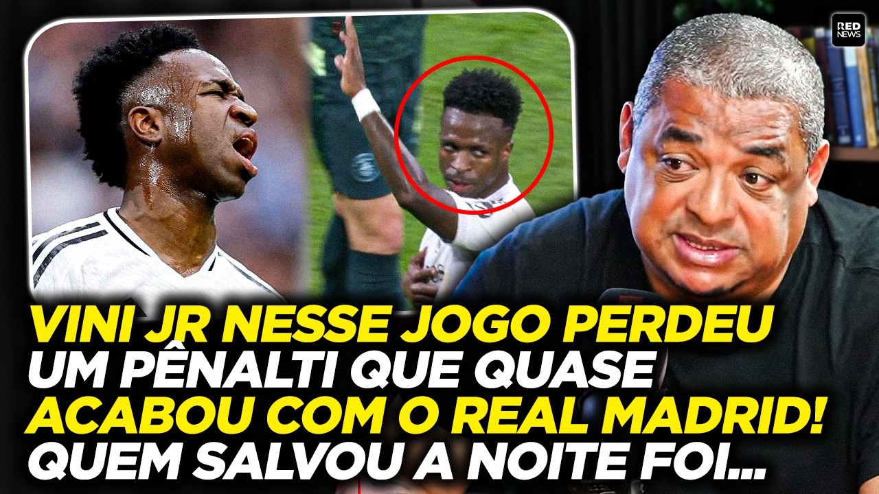 VAMPETA EXPLANA SITUAÇÃO LAMENTÁVEL QUE VINI JR VIVE NO REAL MADRID...
