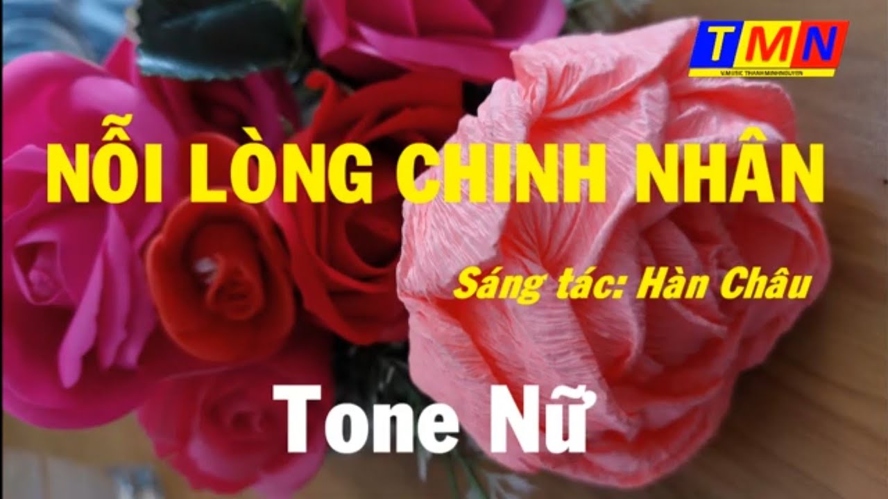 [KARAOKE] Nỗi lòng chinh nhân - Gõ Bo (Hàn Châu) - Tone Nữ | #coverbytmn