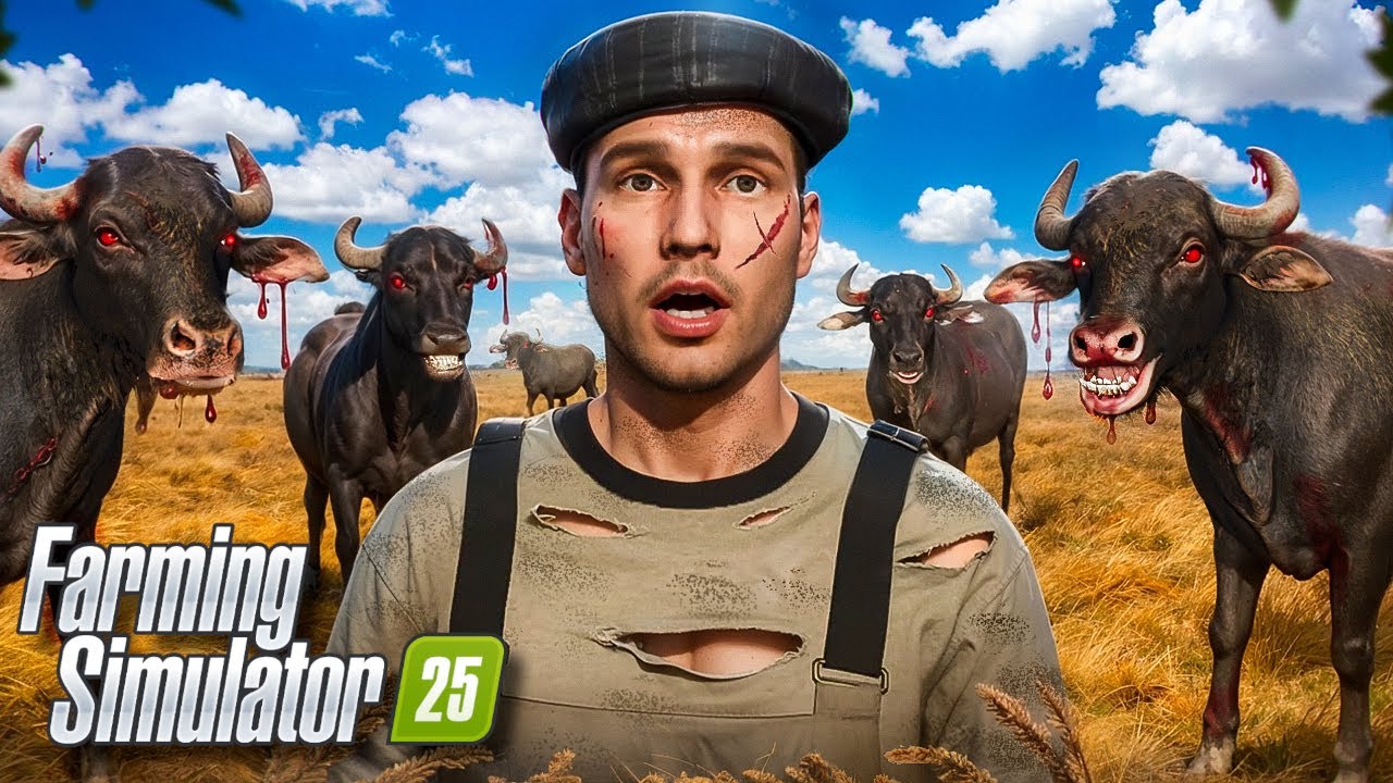 16 Graczy vs 1000 Bawołów w Farming Simulator 25!