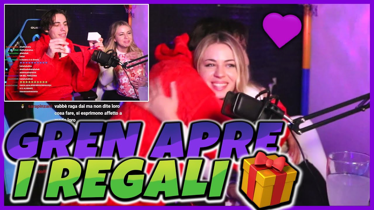 GRENBAUD APRE IN LIVE I REGALI *FATTI DA GAIA CLERICI* ! 🎁