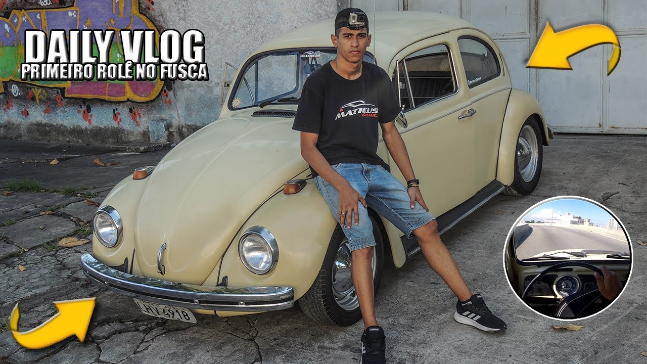 PRIMEIRO ROLÊ COM O FUSCA 1974
