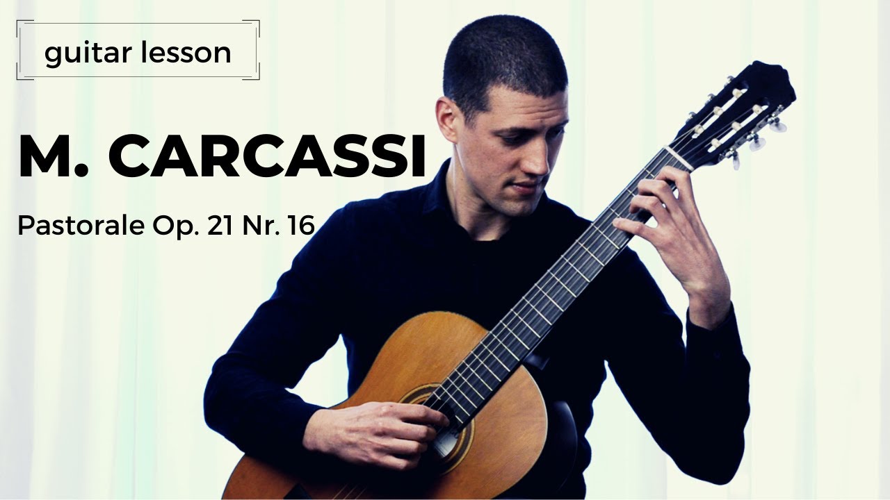 Guitar Lesson: Pastorale Op. 21 Nr. 16 - Intermediate