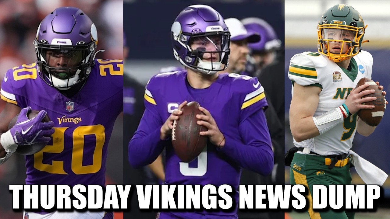 Minnesota Vikings News Dump (2.12.2026) | Breece Hall? JJ Pressure, Sleeper QB?