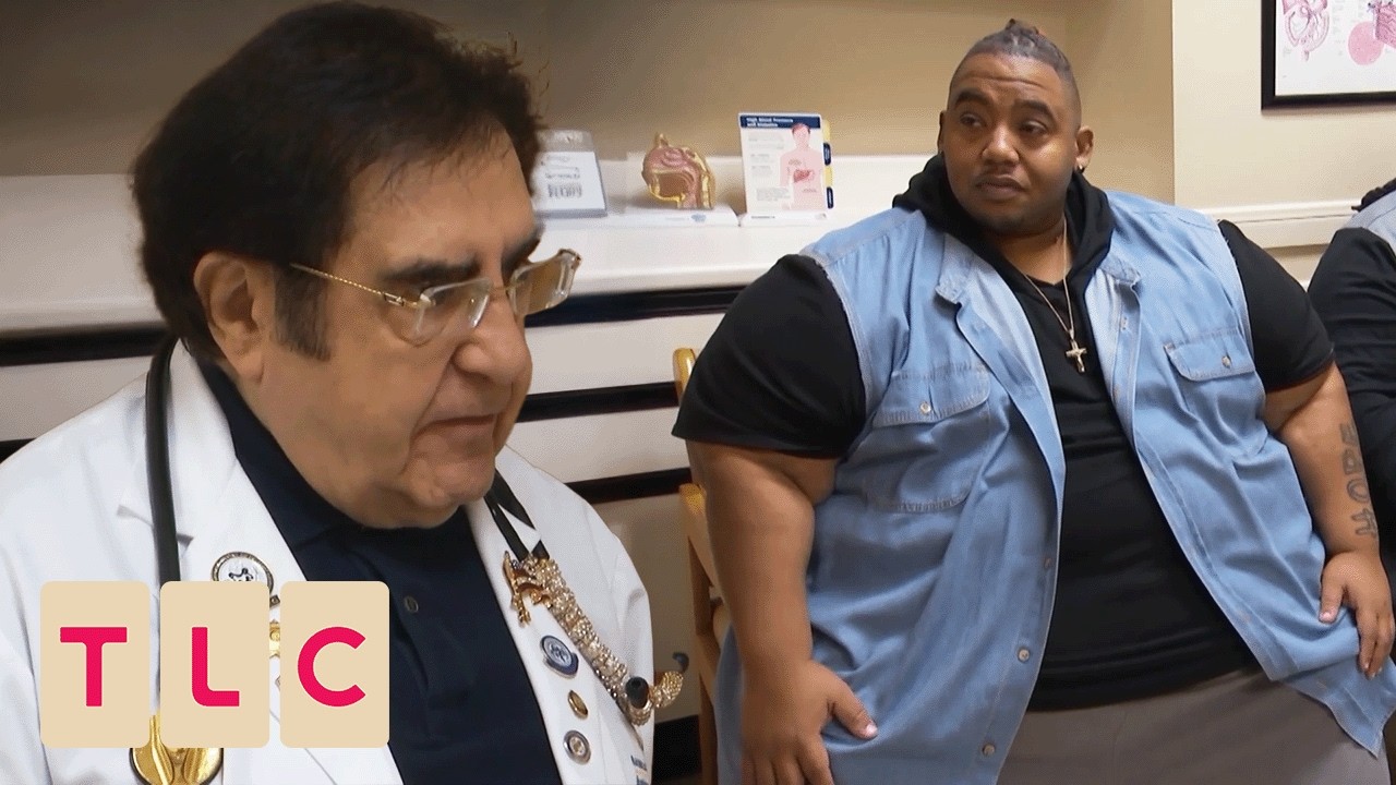 Dr. Now Challenges A Patient To Lose 70 Lbs In Two Months! | My 600-lb Life