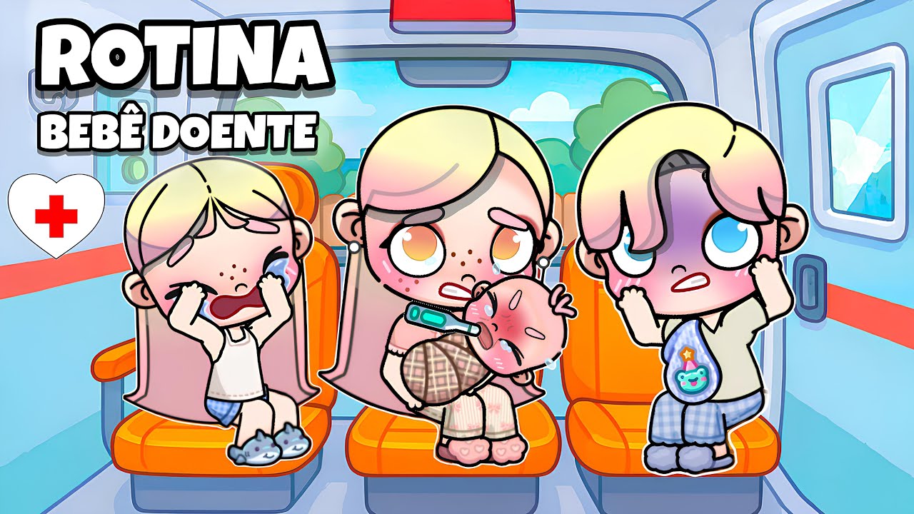 ROTINA BEB&Ecirc; DOENTE 🤒 | AVATAR WORLD ROTINAS E HIST&Oacute;RIAS PAZU