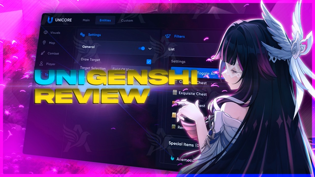 REVIEW! MELHOR CHEAT ANTI-BAN UNICORE GENSHIN IMPACT 6.4