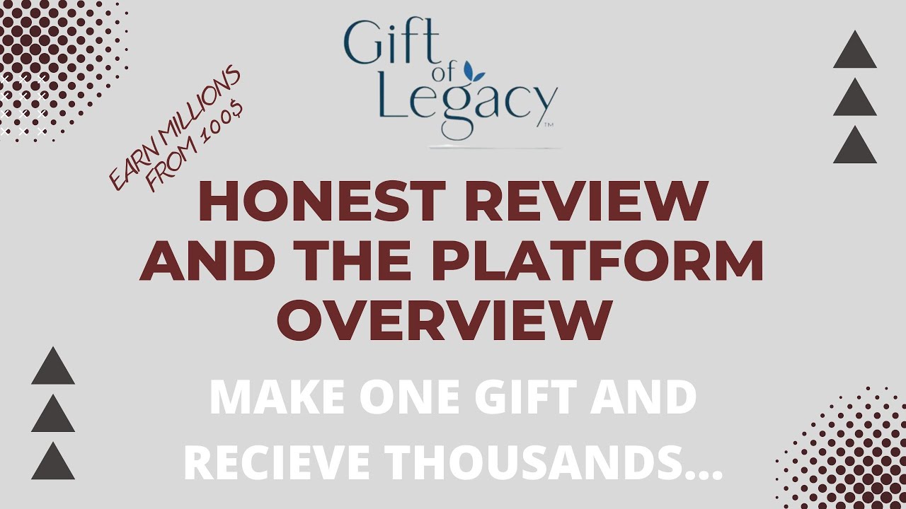 Honest review from the partner | Gift of Legacy 