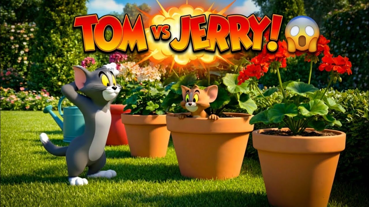 Tom vs Jerry | Classic 2D Cartoon Comedy | 1950s Style Animation | SH Network TV