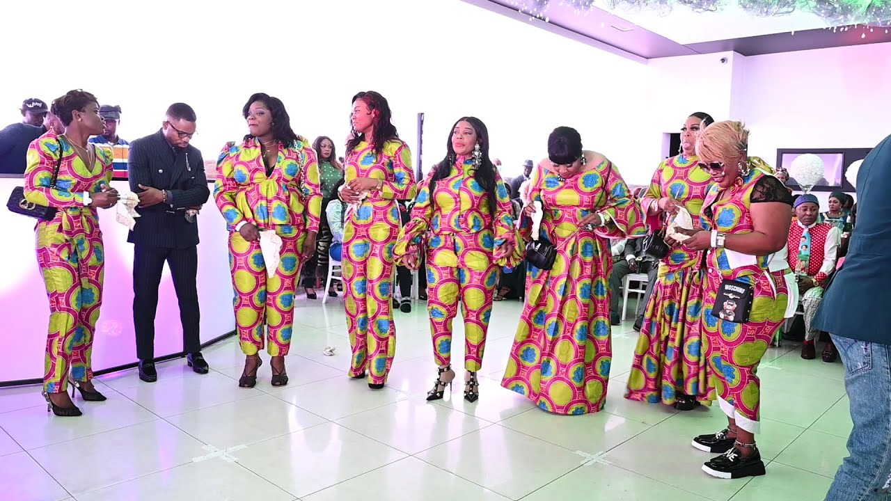 Lwata wa toma au Retrait de deuil de Pily Pulchérie MALANDA à Roissy en Brie