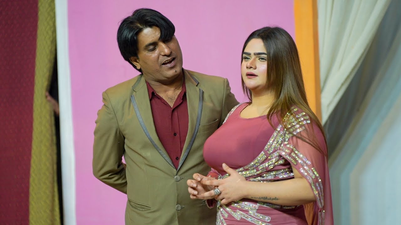 Amir Sohna With Tina Chaudhary | New Best Comedy | Punjabi Stage Drama Clip 2024