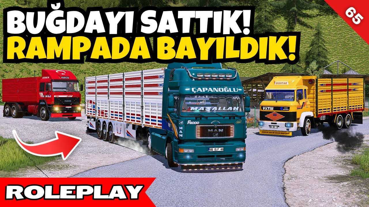Köyce Hal'e İndik! Buğdayı En Yüksek Fiyattan Sattık! 🌾🚛