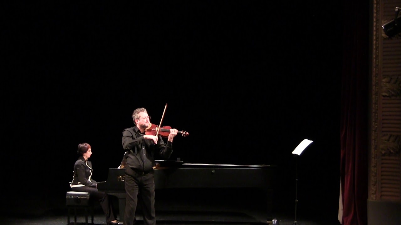 Shalom Aleichem  plays  Alexander Shonert - violin