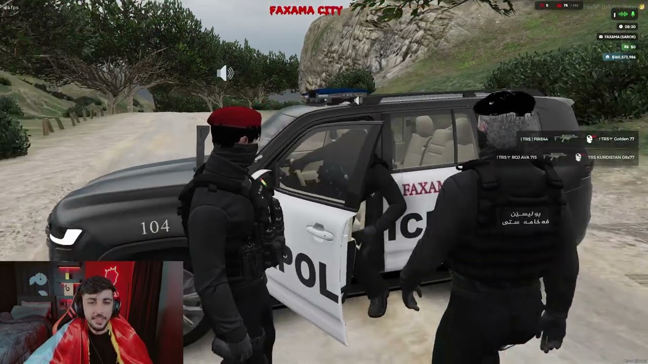 پارتا سیێ (مافیا+ پولیس+هێزا سواتێ) FAXAMA CITY FIVEM 