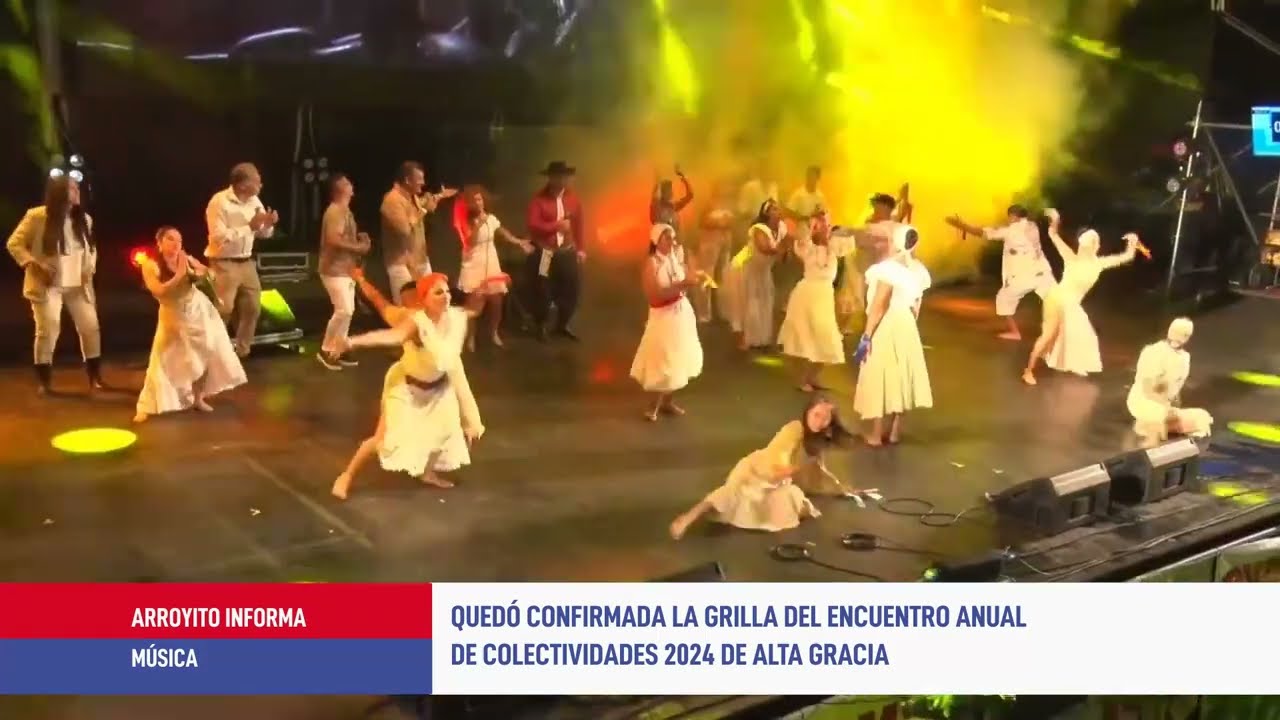 Grilla del Encuentro de Colectividades de Alta Gracia 2024