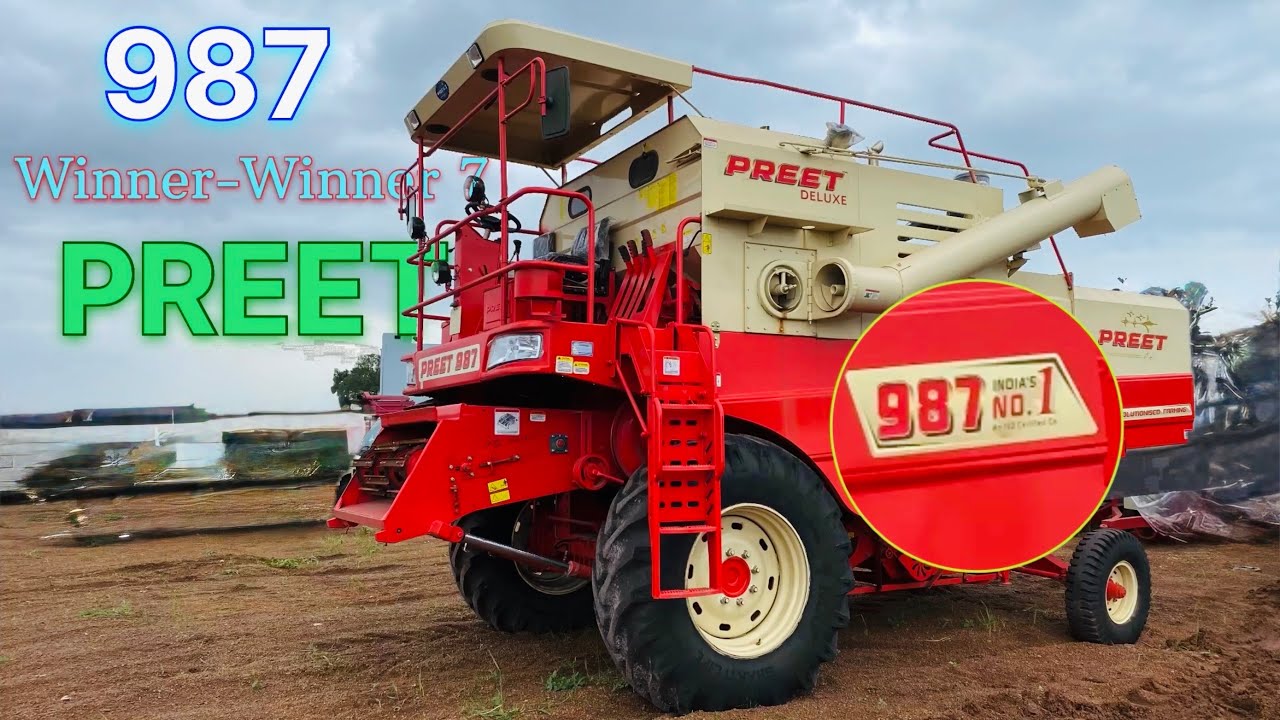 Preet 110hp New Harvester | Preet 987 | No DEF (Urea) | Preet 987 Price ? | पुरी जानकारी एक साथ 😱