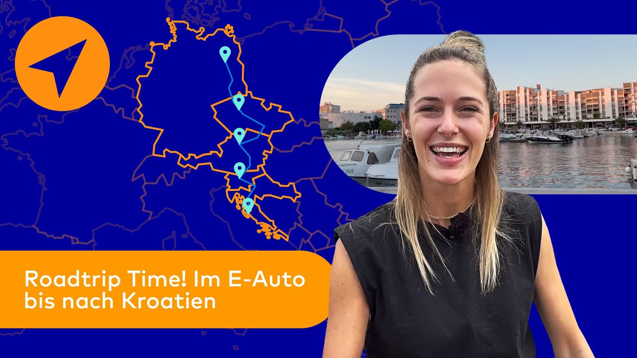 Mit dem E-Auto bis nach Kroatien ans Meer – der EnBW Summer Roadtrip.