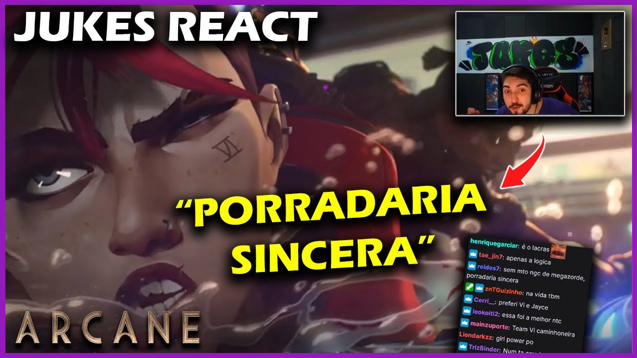 JUKES REACT | VI vs. SEVIKA  - ARCANE