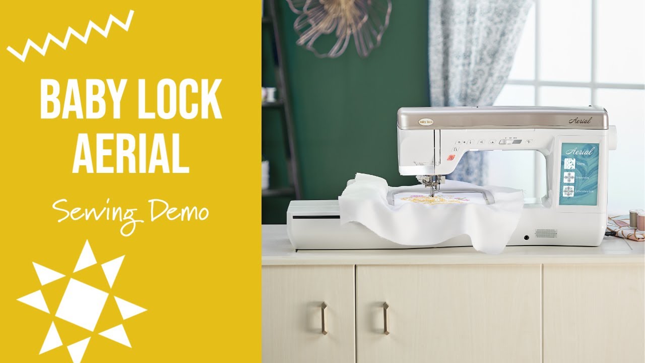 Baby Lock Aerial Sewing Demonstration
