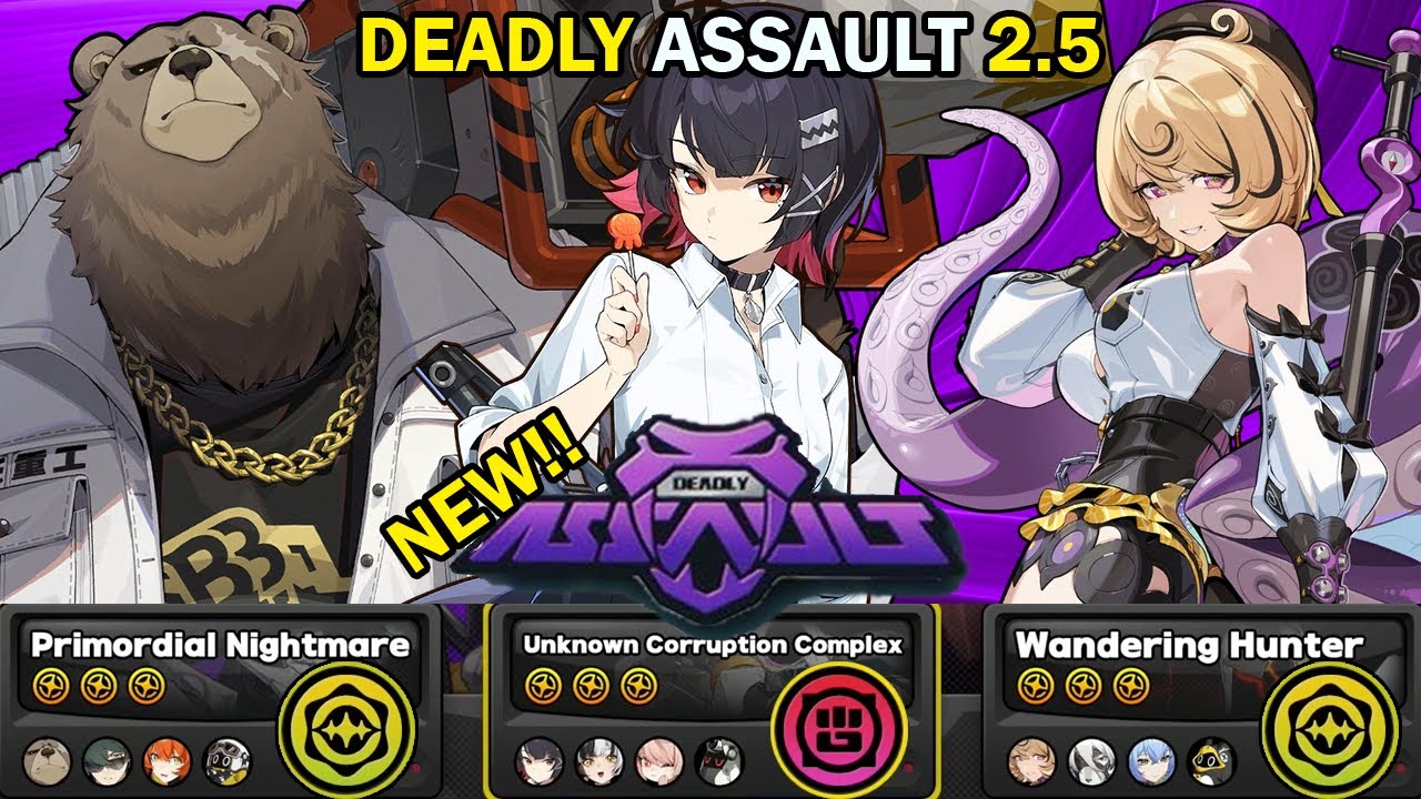 NEW Deadly Assault! | Ellen Joe, Ben & Yidhari! | 9 Star Clear | Zenless Zone Zero ZZZ 2.5【ゼンゼロ】