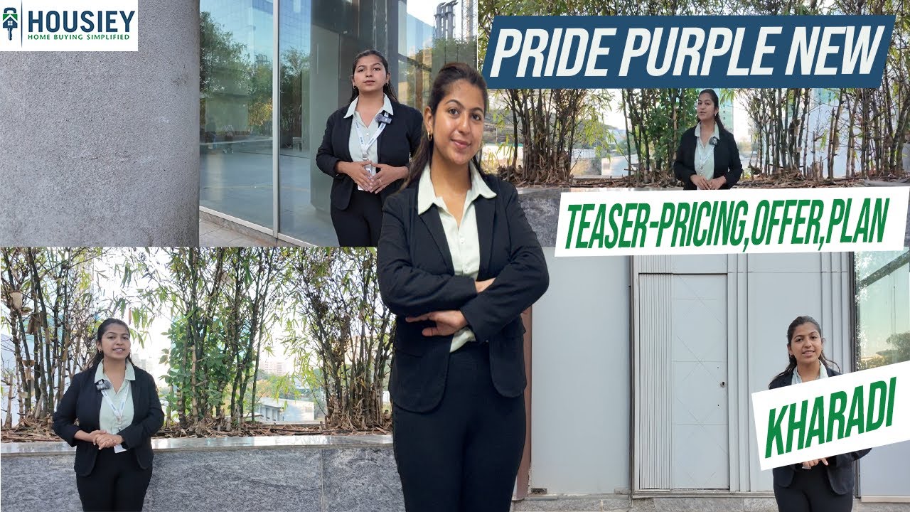 Pride Purple Kharadi | New Launch 3BHK & 4BHK Flats In Pune | Price & Location