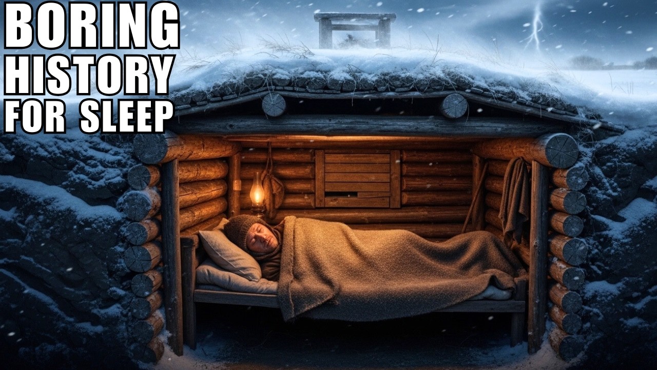 What It Was Like to Sleep Underground During Harsh Winters in the 1800s | History for Sleep