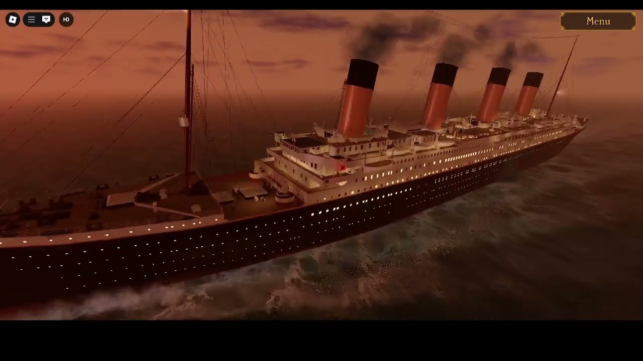Titanic SOS full round