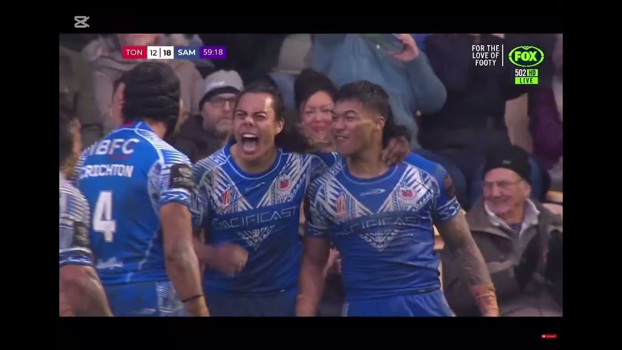 Samoa VS Tonga Edit