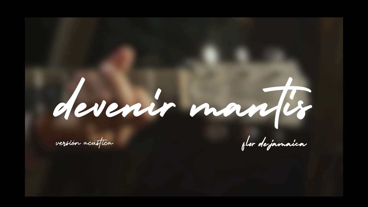 Flor De Jamaica - Devenir Mantis (Versión acústica)