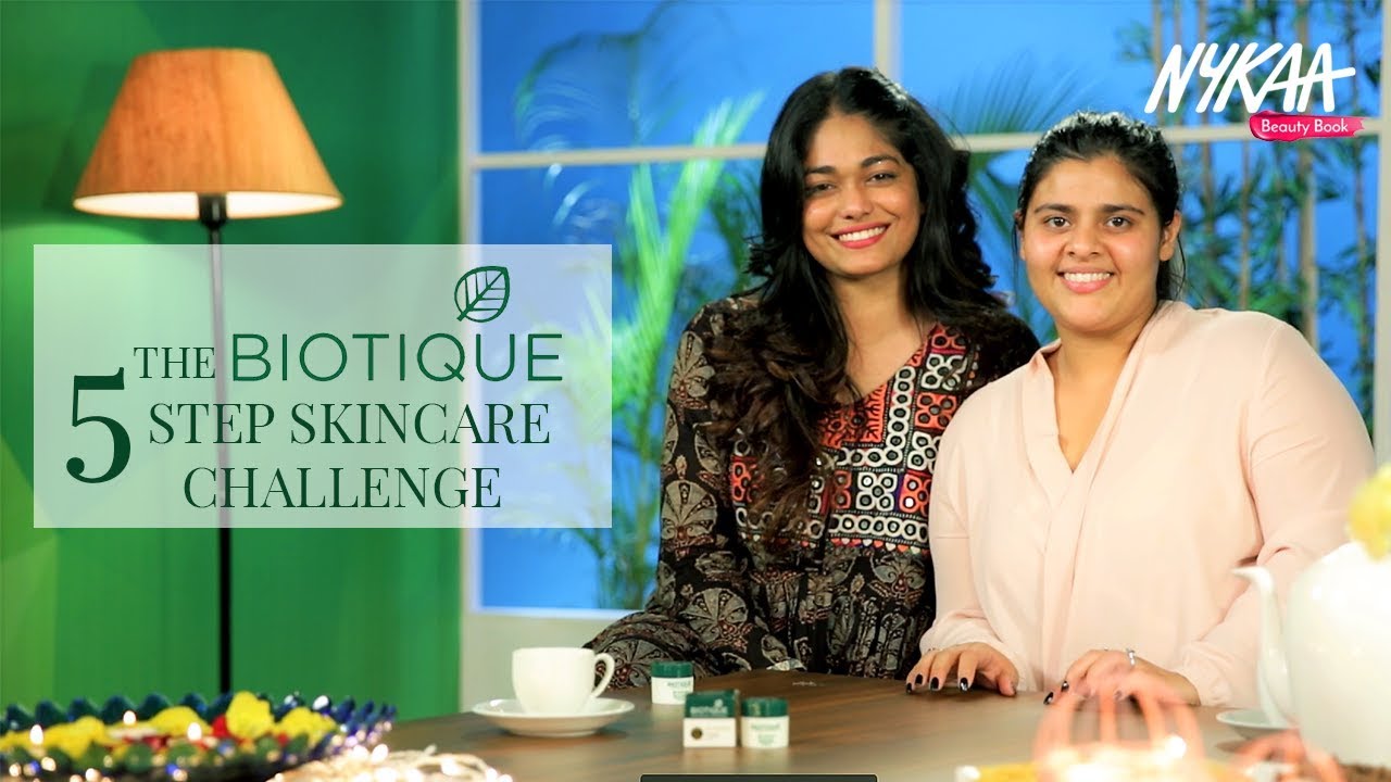 The Biotique 5 Step Skincare Challange | Nykaa
