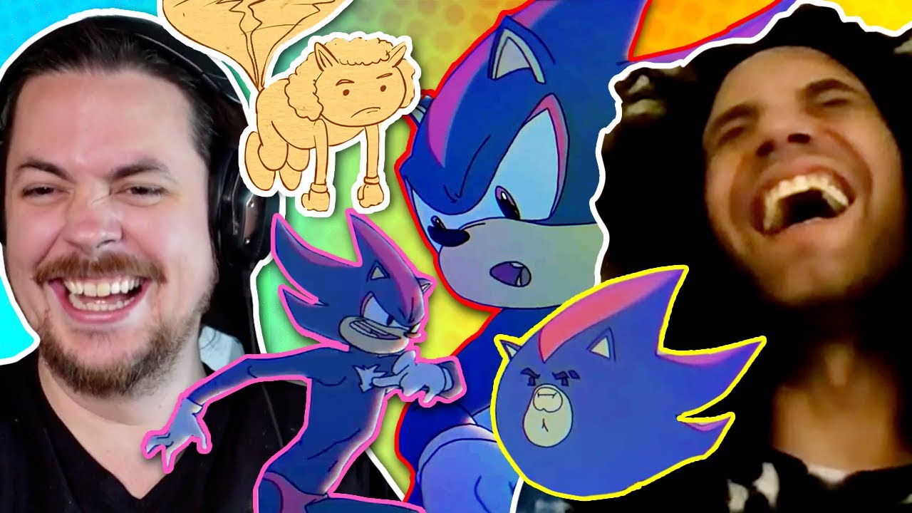 We react to SONIC Game Grumps Animations!