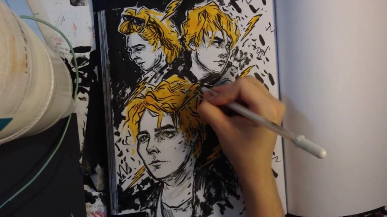 lightning gerard | speed drawing