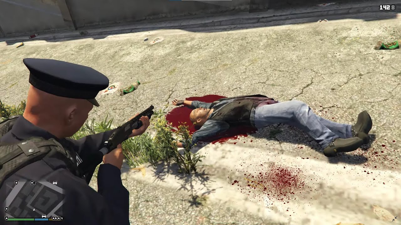 GTA V LSPD Male Officer Work #4