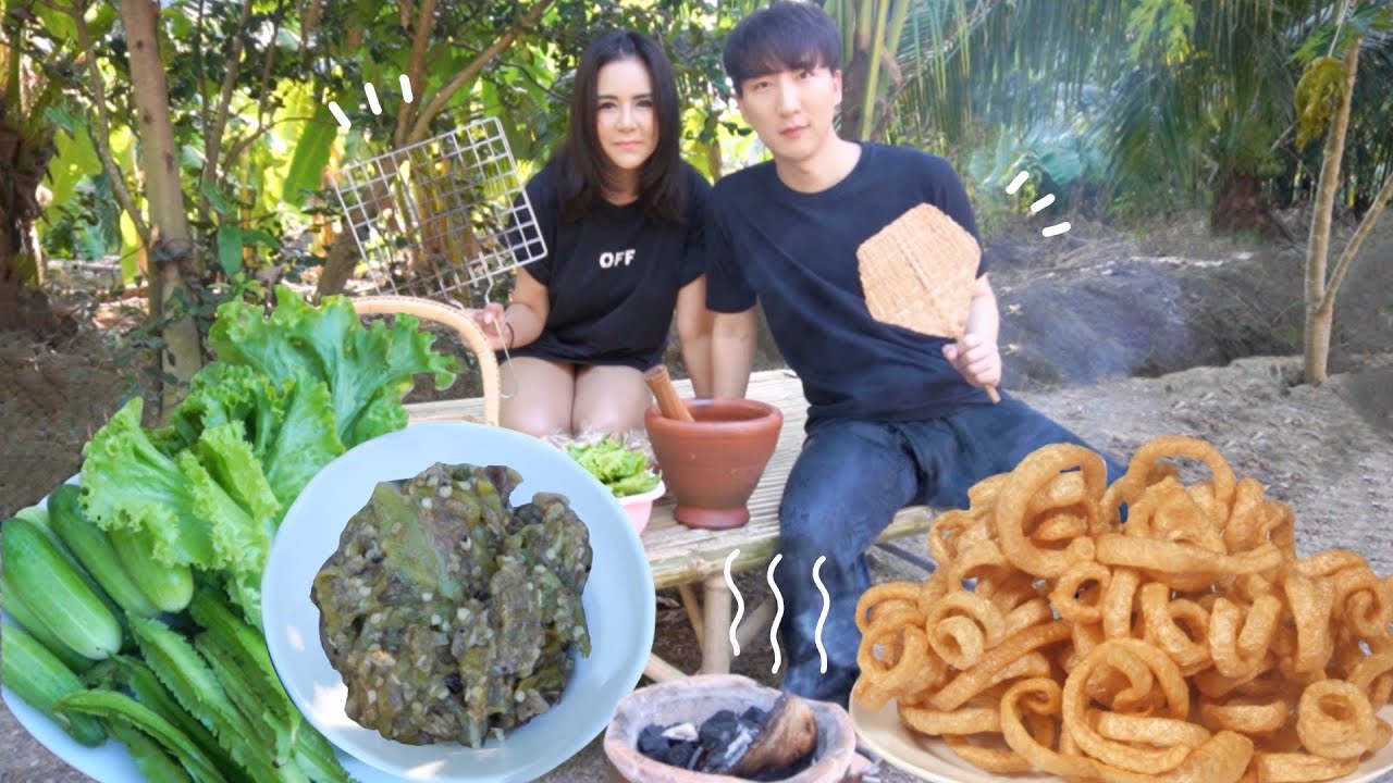 [197] ยกแคร่ ทำครัวท้ายบ้าน น้ำพริกหนุ่มเด็ด ลำขนาด~ : โอปป้า อยู่ที่บ้านนอก▕   RYUNTIME