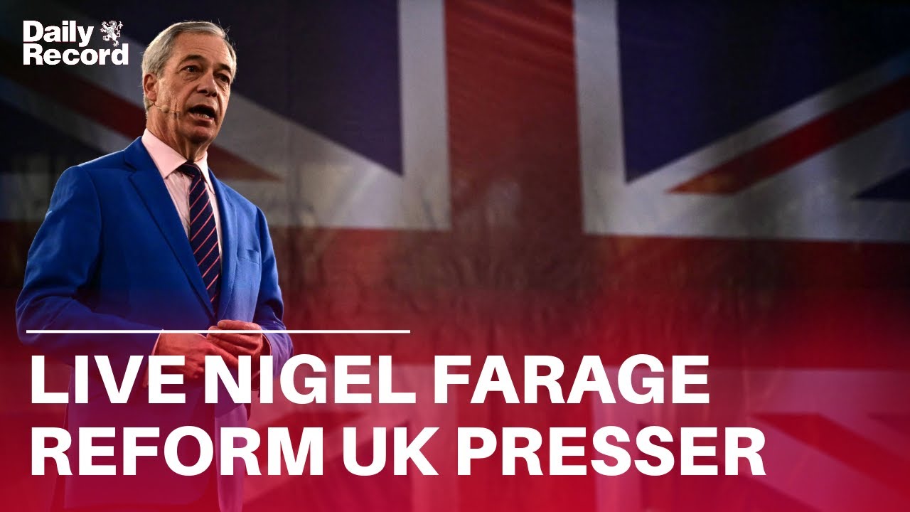 LIVE | Nigel Farage and Lee Anderson Reform UK press conference