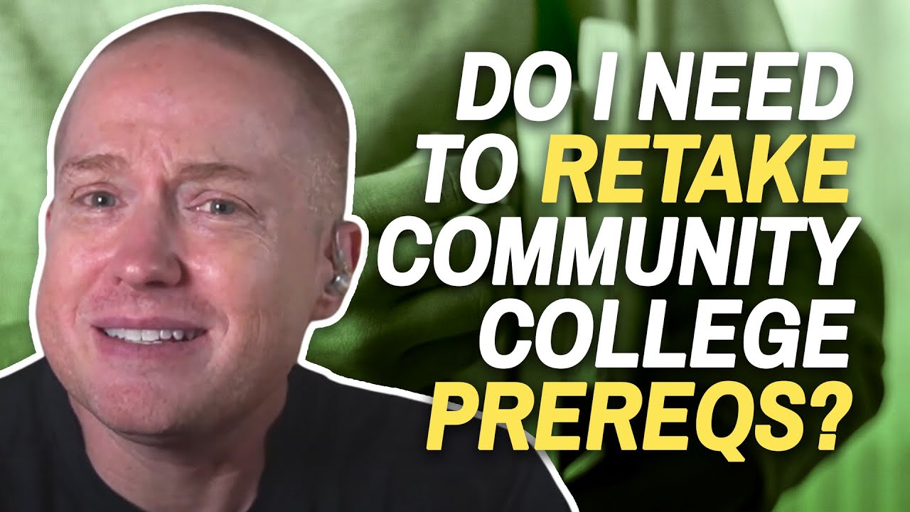 Am I Wrong for Retaking Classes At Community College? | Old PreMeds Ep. 342